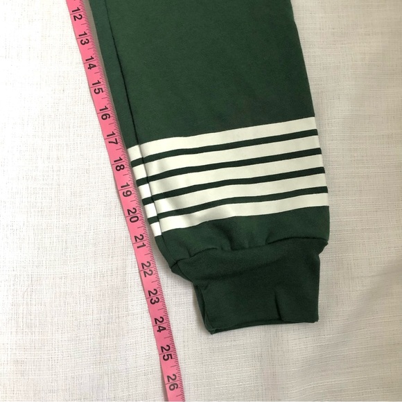 NWT Sub_Urban Riot Cambridge Stripe Jogger Sweatpants | Emerald Green, Size XS - Picture 8 of 9